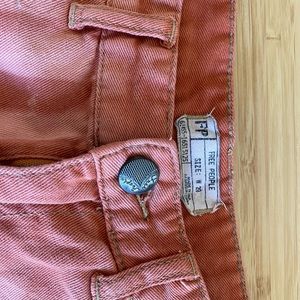 Free People Jean shorts size 29, Pink/color preloved